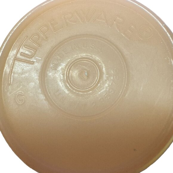 Vintage Tupperware Tumblers Tall 16oz Stacking Set of 3 Pastel #107 - Picture 5 of 9